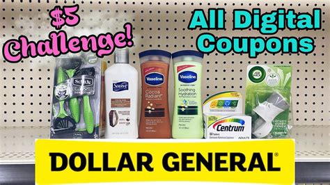 dollar general digital coupons this week